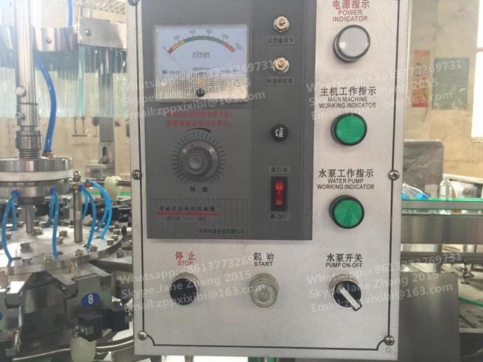 Machine à laver liquide d'usine de mise en bouteilles de boisson non alcoolisée/bouteille en verre de gaz 5