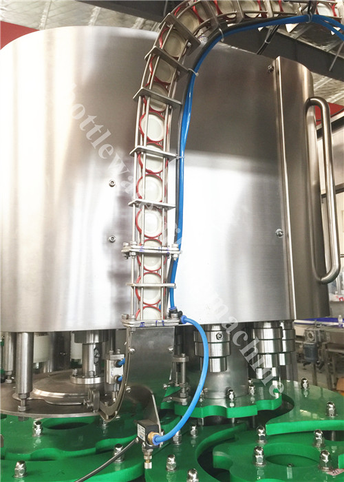 Traitement et production de jus en verre liquides de la machine de remplissage de bouteilles de boisson 500ml 1